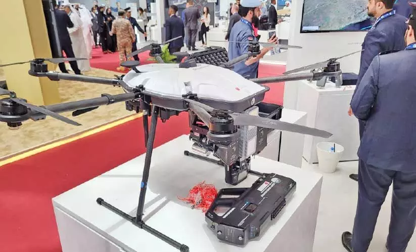 ആകാശസുരക്ഷക്ക് ഡ്രോണുകൾ എത്തുന്നു ആകാശസുരക്ഷക്ക് ഡ്രോണുകൾ എത്തുന്നു