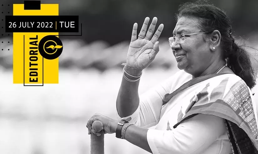 ശ്രീമതി മുർമുവിന്റെ സ്വപ്നങ്ങൾ പൂവണിയട്ടെ ശ്രീമതി മുർമുവിന്റെ സ്വപ്നങ്ങൾ പൂവണിയട്ടെ