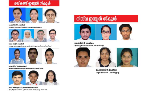 സി.ബി.എസ്.ഇ: വിജയത്തിളക്കത്തിൽ   മസ്കത്ത്, നിസ്വ ഇന്ത്യൻ സ്കൂളുകൾ