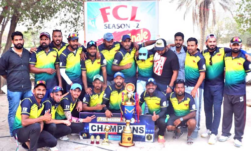എഫ്.സി.എൽ ക്രിക്കറ്റ് ലീഗ്: ടീം ന്യൂ വേൾഡ് കുവൈത്ത് ജേതാക്കൾ