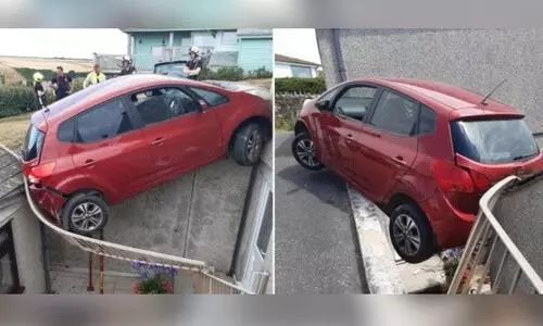 റോങ് ടേൺ ചതിച്ചു; 82 കാരി ഡ്രൈവ് ചെയ്ത കാറിന് സംഭവിച്ചത്...!