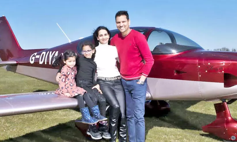 ashokan thamarakshans private plane