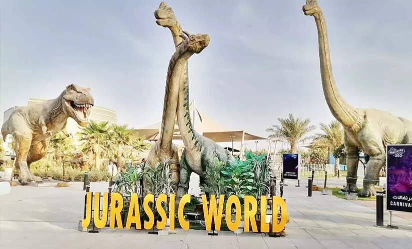 സന്ദർശകരെ ആകർഷിച്ച് മുഹറഖ് അൽ കുബ്ര ഗാർഡൻ സന്ദർശകരെ ആകർഷിച്ച് മുഹറഖ് അൽ കുബ്ര ഗാർഡൻ