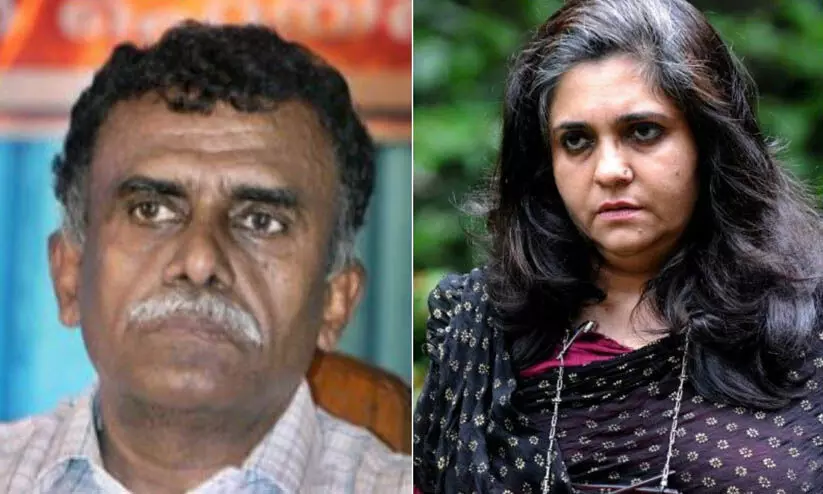 Teesta Setalvad, Sreekumar