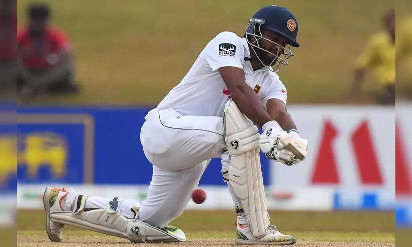 ശ്രീലങ്ക 323 റൺസ് മുന്നിൽ ശ്രീലങ്ക 323 റൺസ് മുന്നിൽ