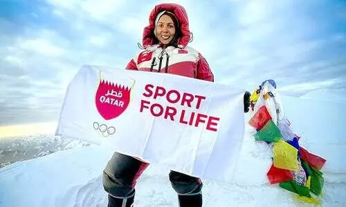 മൗണ്ട് കെ ടു കീഴടക്കി ശൈഖ അസ്മ