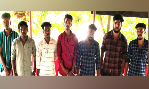 അമിതവേഗം ചോദ്യം ചെയ്തതിന് മർദനം; ഏഴുപേർ അറസ്റ്റിൽ