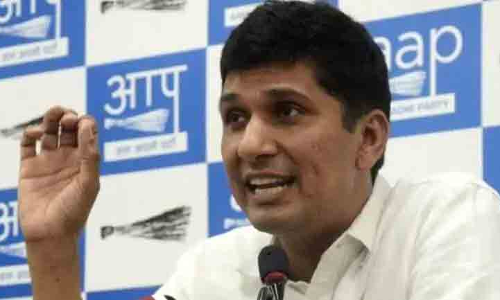 AAP MLA Saurabh Bhardwaj