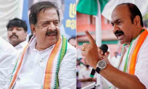 Ramesh chennithala, VD satheeshan