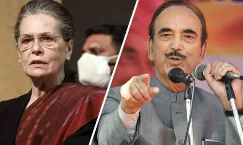 Sonia gandhi, Ghulam Nabi Azad