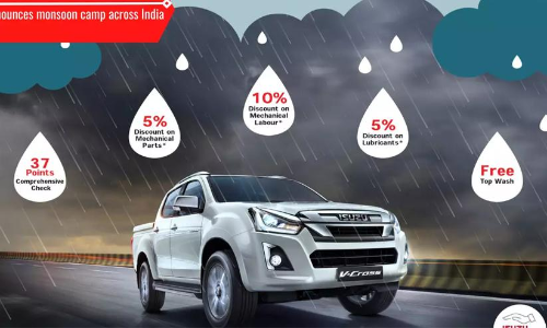 Isuzu announces monsoon camp across India