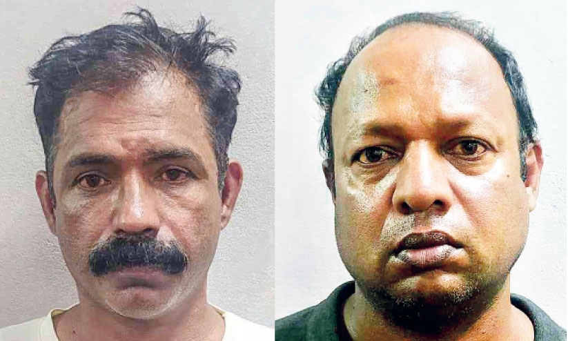 ബൈക്കിൽ കറങ്ങി മാല പിടിച്ചുപറി; രണ്ടുപേർ അറസ്റ്റിൽ ബൈക്കിൽ കറങ്ങി മാല പിടിച്ചുപറി; രണ്ടുപേർ അറസ്റ്റിൽ