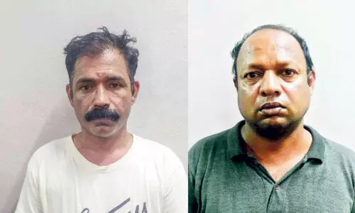 ബൈക്കിൽ കറങ്ങി മാല പിടിച്ചുപറി; രണ്ടുപേർ അറസ്റ്റിൽ