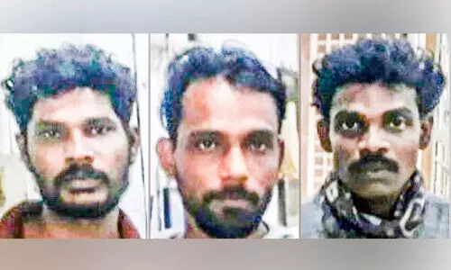 അയല്‍വാസിയെ ആക്രമിച്ച കേസില്‍ മൂന്നുപേർ അറസ്റ്റിൽ