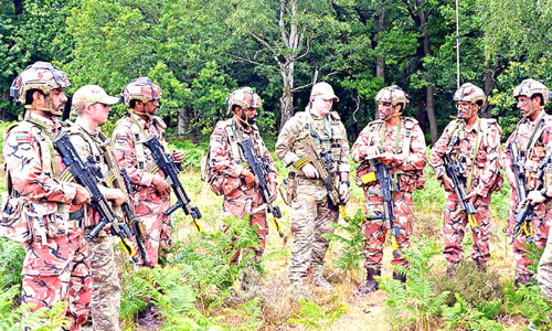 സംയുക്ത സൈനിക പരിശീലനം സമാപിച്ചു