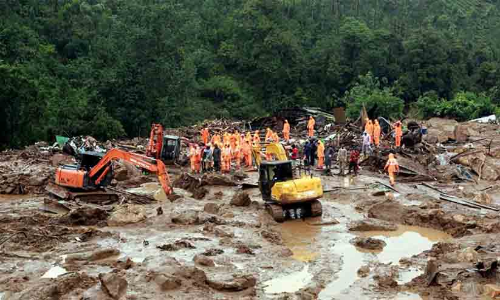 ഏഴുവർഷത്തിനിടെ ഇന്ത്യയിൽ ഏറ്റവും കൂടുതൽ ഉരുൾ പൊട്ടൽ ഉണ്ടായത് കേരളത്തിൽ