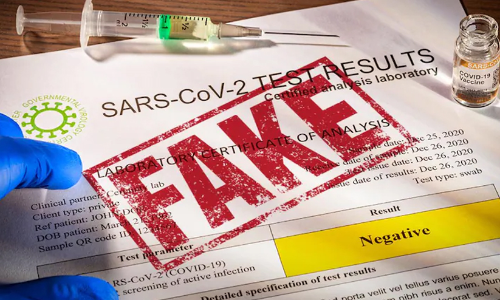 വ്യാജ കോവിഡ് സർട്ടിഫിക്കറ്റ് നൽകി 32.76 കോടിയുടെ തട്ടിപ്പ്: ഡോക്ടർമാർക്കെതിരെ കേസ്