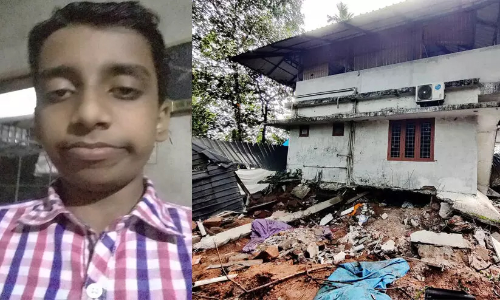 ദുരന്ത വാർത്തയിൽ വിറങ്ങലിച്ച് പെരുമ്പാവൂർ; മഴയിൽ ഭിത്തി നനഞ്ഞത് വീടിന്റെ തകർച്ചക്ക് ഇടയാക്കിയെന്ന് നിഗമനം