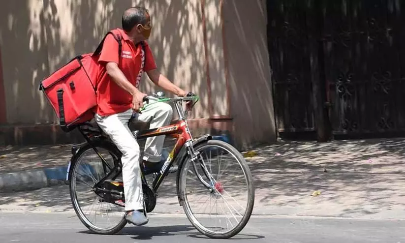 Zomato workers panting on bicycles with low pay. But for company, image matters