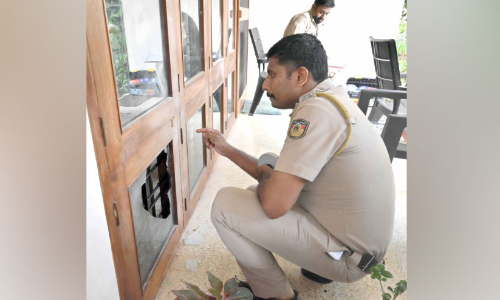 തോമസ് ചാഴികാടൻ എം.പിയുടെ വീട്ടിൽ മോഷണശ്രമം