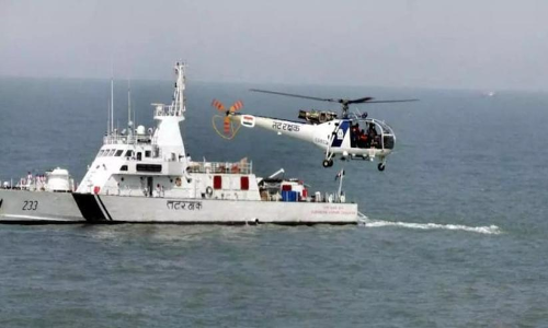 Missing woman found with lover after authorities use chopper to search at sea