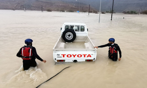 മ​ദ്​​ഹ​യി​ൽ ല​ഭി​ച്ച​ത്​ 320 മി.​മീ മ​ഴ