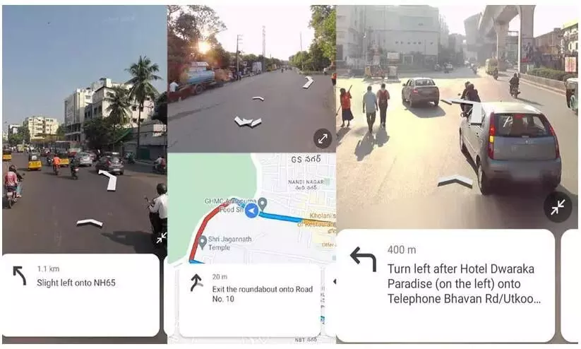 How to use Google Street View for navigation