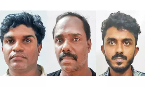 15 കിലോ കഞ്ചാവുമായി മൂന്നുപേർ പിടിയിൽ