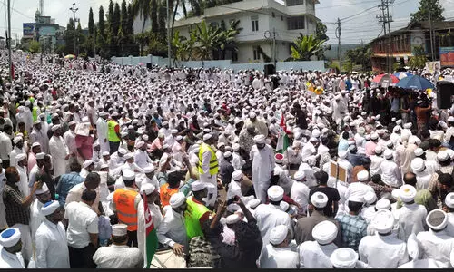 ശ്രീറാം വെങ്കിട്ടരാമൻ: കേരള മുസ്‍ലിം ജമാഅത്ത് നടത്തിയ സംസ്ഥാന വ്യാപക മാർച്ചിൽ പ്രതിഷേധമിരമ്പി