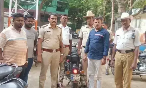 രക്ഷപെടാൻ നമ്പർ പ്ലേറ്റ് മാറ്റി, 29,000 രൂപ പിഴ ചുമത്തി പോലീസ്