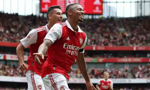 ജീസസിന് ഹാട്രിക്; സെവ്വിയയുടെ വല നിറച്ച് ഗണ്ണേഴ്സിന് എമിറേറ്റ്‌സ് കപ്പ്