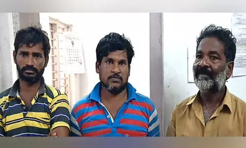 ബേക്കറി സാധനങ്ങളുടെ മറവിൽ കഞ്ചാവ് കടത്ത്; മൂന്നുപേർ അറസ്റ്റിൽ