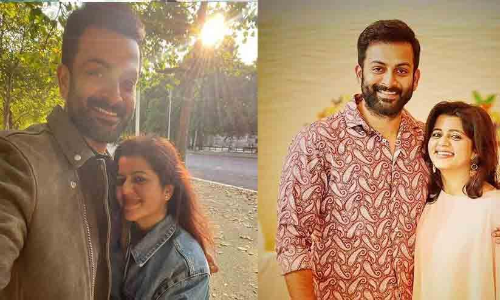 നീ എന്‍റെ കൈ പിടിക്കുകയാണെങ്കിൽ  ഒരു യാത്രയും നീണ്ടതല്ല... പിറന്നാൾ ദിനത്തിൽ സുപ്രിയയെ കുറിച്ച് പൃഥ്വിരാജ്