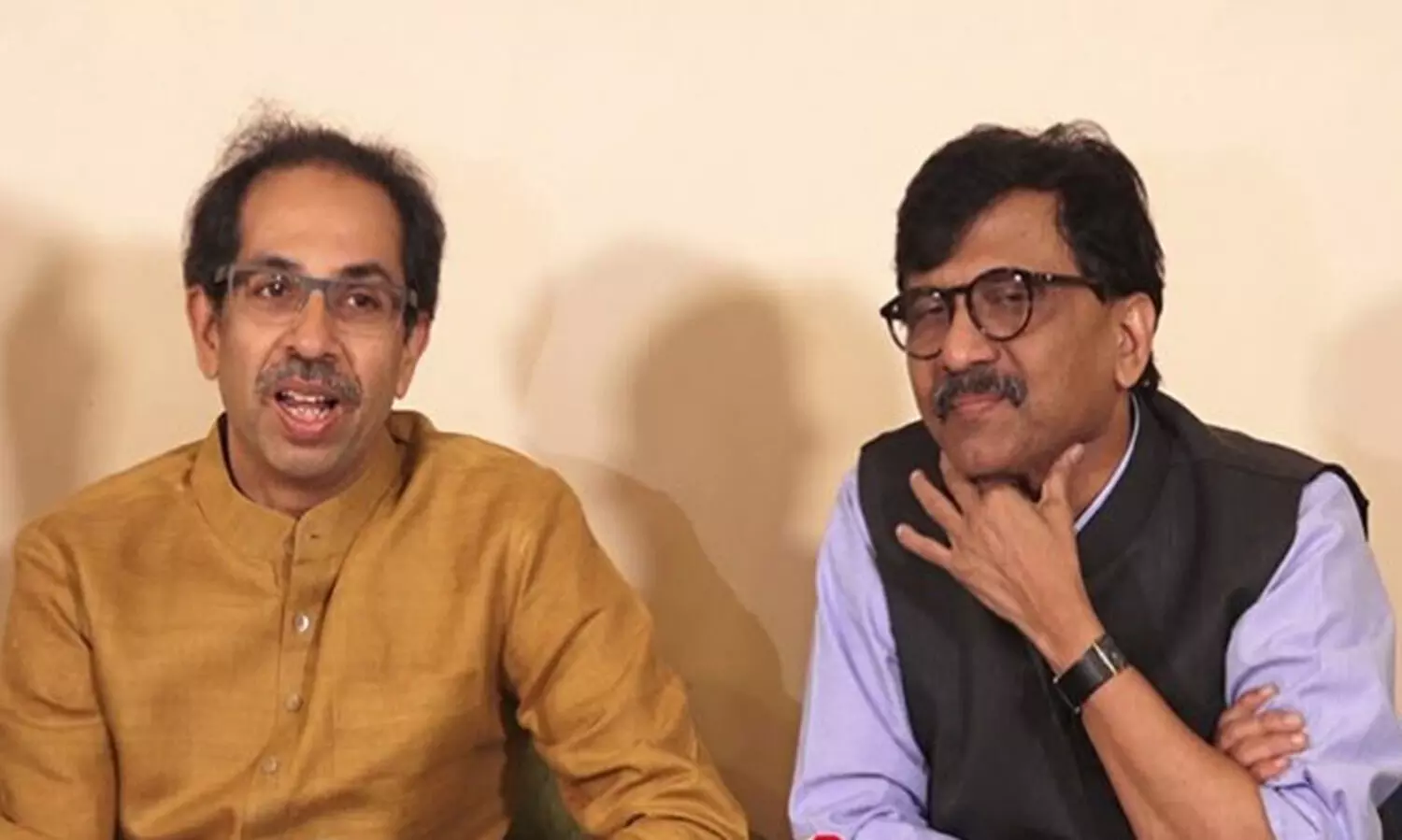 udhav and sanjay raut