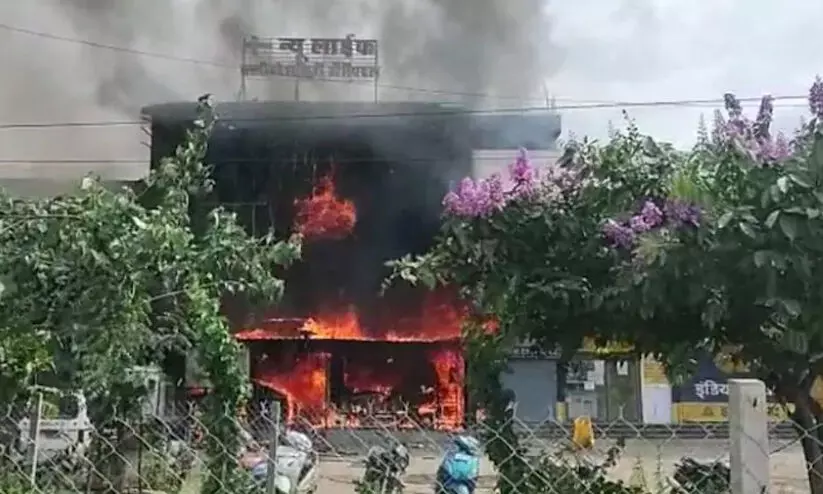 fire breaks out at hospital in MPs Jabalpur