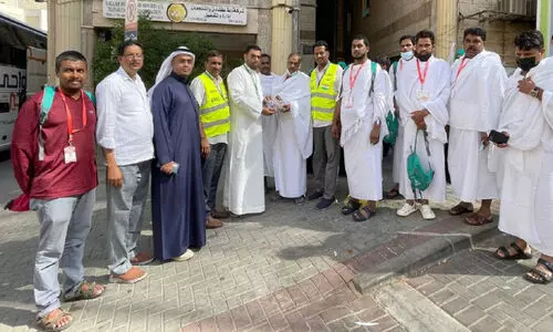 മ​ല​യാ​ളി ഹാ​ജി​മാ​രു​ടെ അ​വ​സാ​ന സം​ഘം നാ​ട്ടി​ലേ​ക്കു മ​ട​ങ്ങി