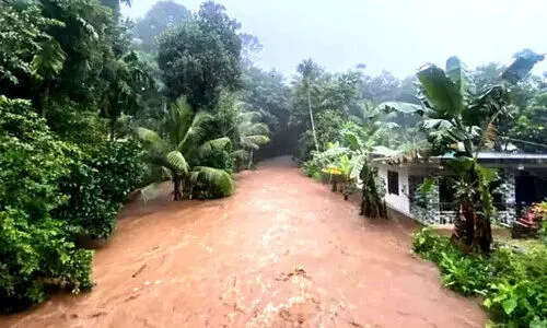 മലയോര മേഖലയിൽ കനത്ത മഴ