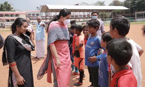 Corporation Sports Team, Sunny M Kapicadu criticized Mayor Arya Rajendran