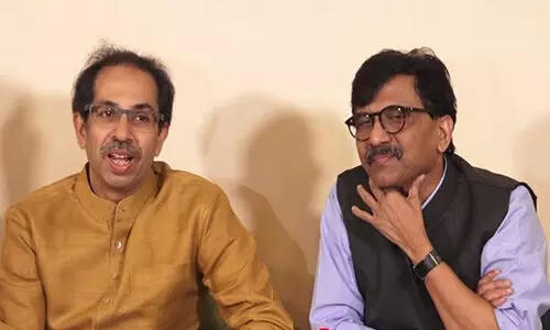udhav and sanjay raut