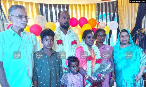 സുബൈദയുടെ വീട്ടിൽ നിലവിളക്ക് തെളിഞ്ഞു; റീഷ്മക്ക് റിനൂപ് മിന്നുകെട്ടി