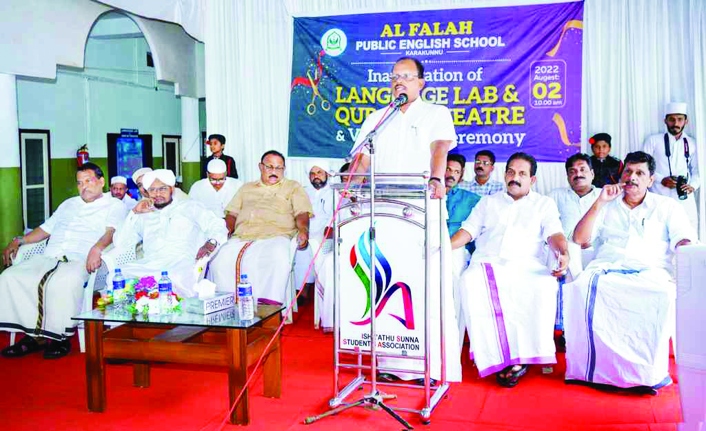 ധാർമിക വിദ്യാഭ്യാസത്തിലൂടെ മാത്രമേ നന്മ കൈവരിക്കാനാകൂ -മന്ത്രി