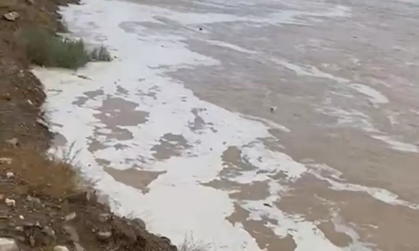 വാദി ദൈദ് നിറഞ്ഞൊഴുകിയത് 30 വർഷത്തിന് ശേഷം വാദി ദൈദ് നിറഞ്ഞൊഴുകിയത് 30 വർഷത്തിന് ശേഷം