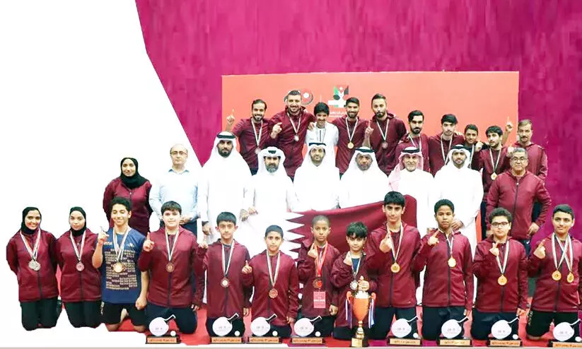 പശ്ചിമേഷ്യൻ ടി.ടി; ഖത്തറിന് 16 മെഡൽ പശ്ചിമേഷ്യൻ ടി.ടി; ഖത്തറിന് 16 മെഡൽ