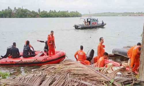 പുഴയിൽ യുവാവിനെ കാണാതായെന്ന് സംശയം; തിരച്ചിൽ നടത്തി