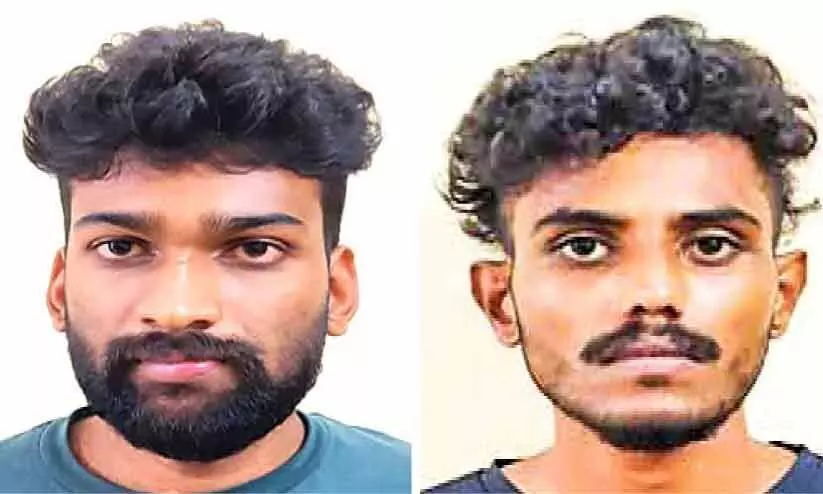 എം.ഡി.എം.എയുമായി രണ്ടുപേർ പിടിയിൽ എം.ഡി.എം.എയുമായി രണ്ടുപേർ പിടിയിൽ