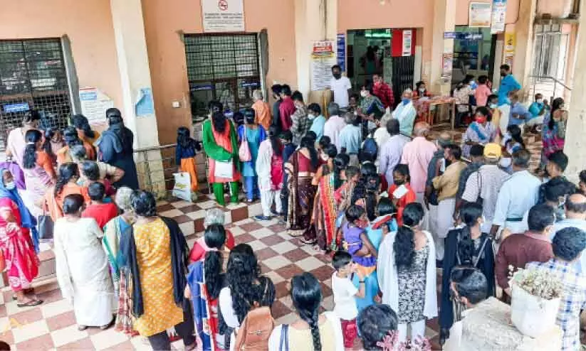 വീർപ്പുമുട്ടി കോന്നി താലൂക്ക് ആശുപത്രി