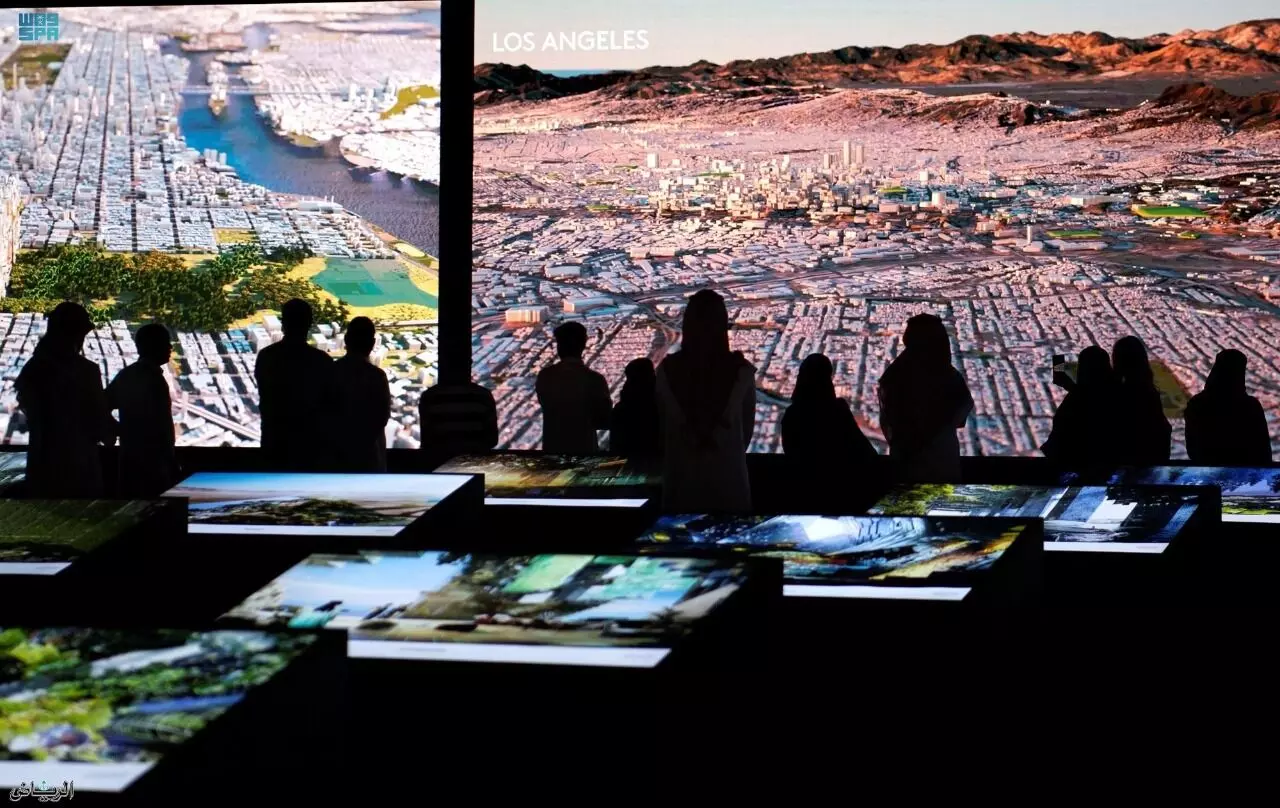 ദി ലൈൻ വിസ്​മയ നഗരത്തെ പരിചയപ്പെടുത്തുന്ന പ്രദർശനത്തിന്​ തുടക്കം