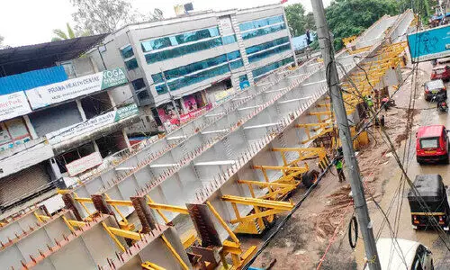 ഗു​രു​വാ​യൂ​ർ മേ​ൽ​പാ​ലം നി​ർ​മാ​ണം നീ​ളും; ഈ ​വ​ർ​ഷം ക​ഴി​യാ​ൻ സാ​ധ്യ​ത​യി​ല്ല