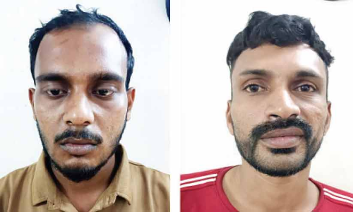 മോഷണശ്രമം: രണ്ടുപേർ പിടിയിൽ