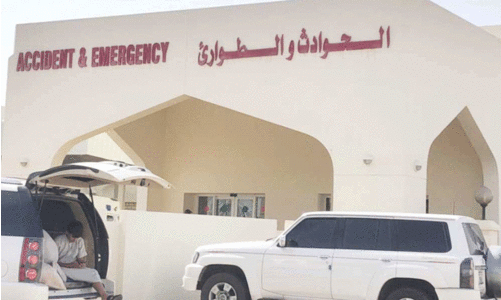 vehicle accident in Hyma